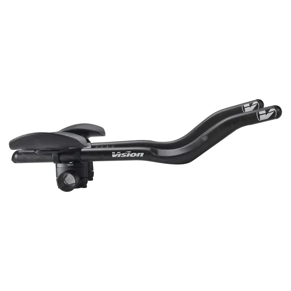 VISION TRIMAX CLIP-ON JS BEND Karbonové nástavce řídítek