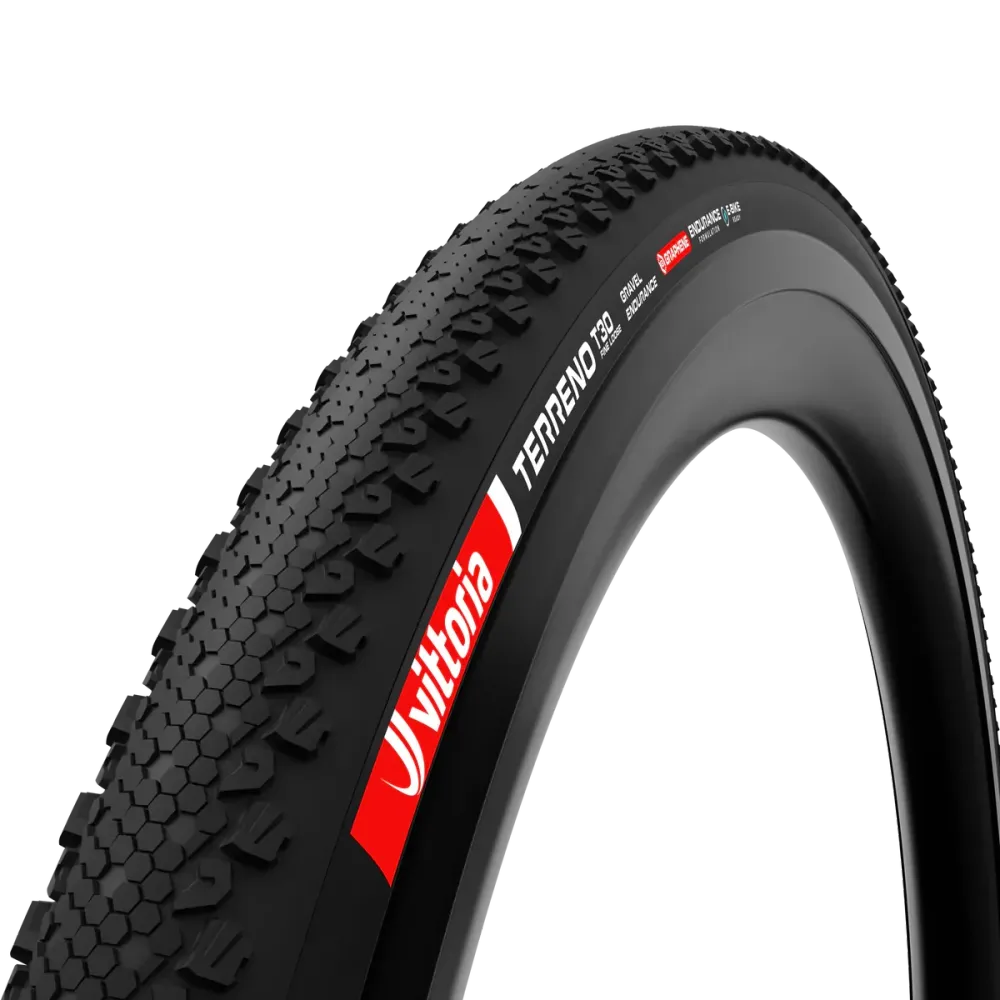 VITTORIA TERRENO T30 FINE LOOSE Gravel Endurance 700x55c Tubeless Ready Soft Black pneumatika