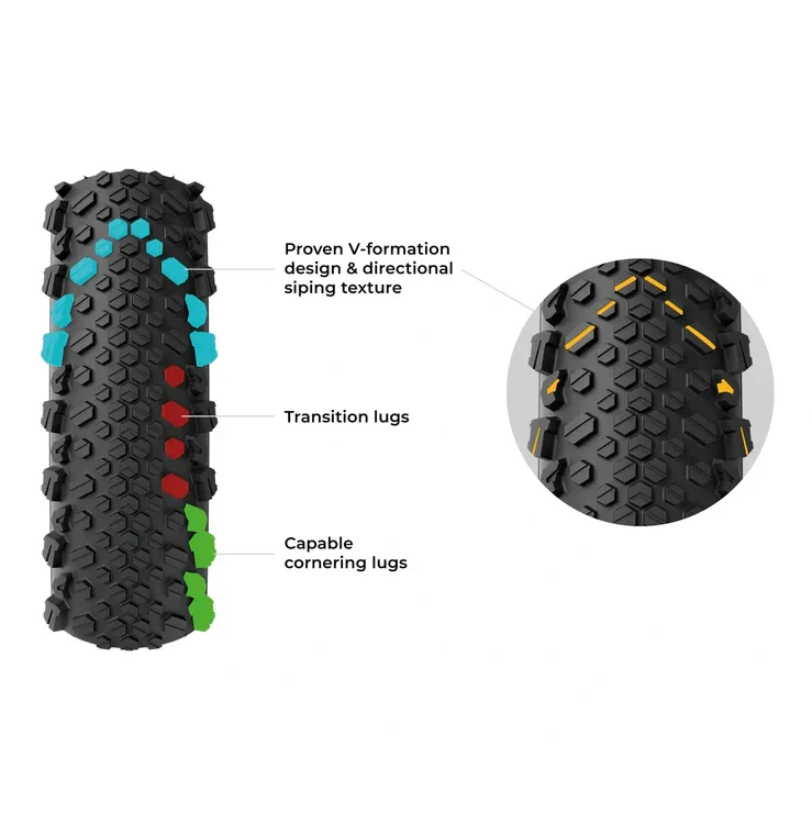 VITTORIA TERRENO T50 MIXED Gravel Endurance 700x45c Tubeless Ready Soft Brown pneumatika