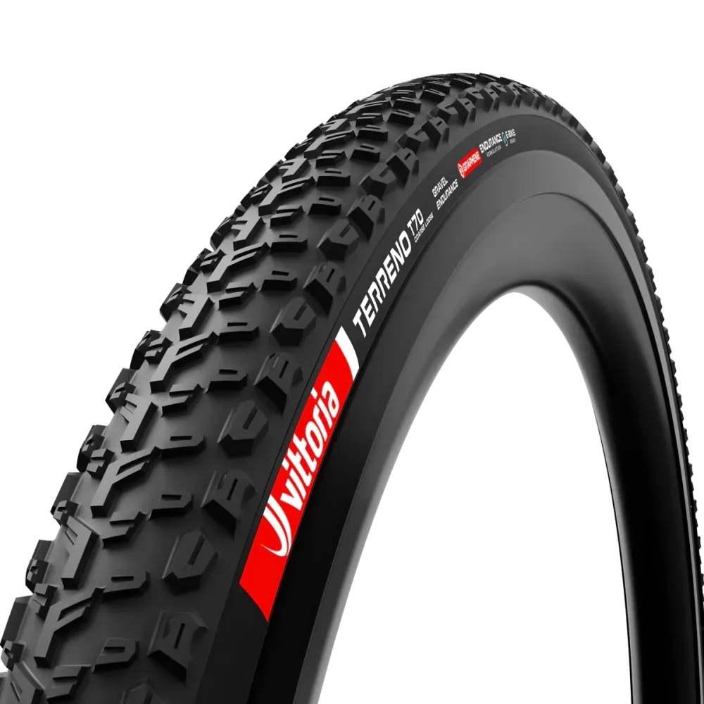 VITTORIA TERRENO T70 COARSE LOOSE Gravel Endurance 700x40c Tubeless Ready Soft Black pneumatika