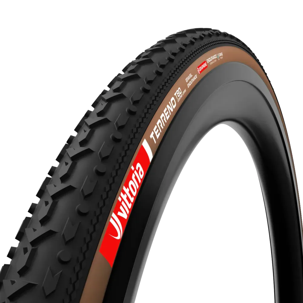 VITTORIA TERRENO T80 COARSE LOOSE Gravel Endurance 700x45c Tubeless Ready Soft Brown pneumatika
