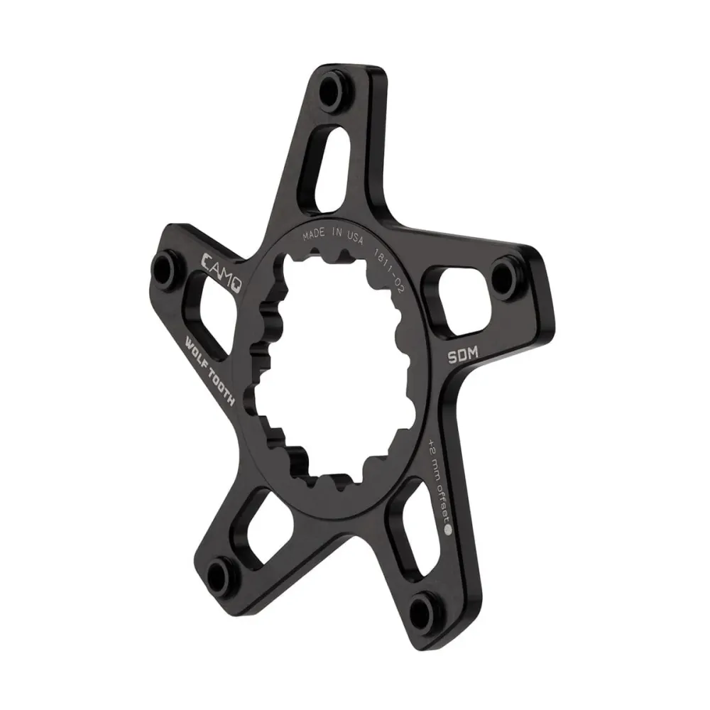 WOLF TOOTH CAMO P2 Sram Offset 4mm Black hvězda klikové sady