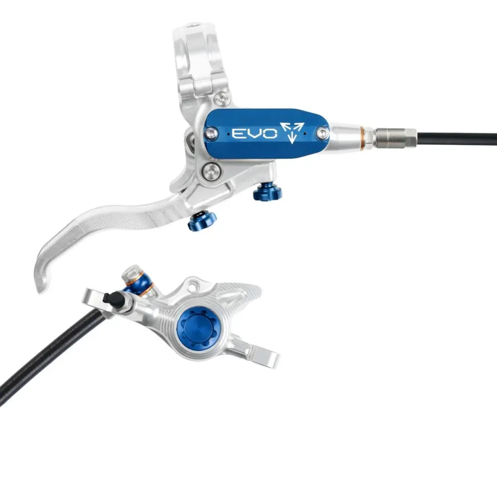 Zadní brzda HOPE TECH 4 EVO X2 PM Silver/Blue