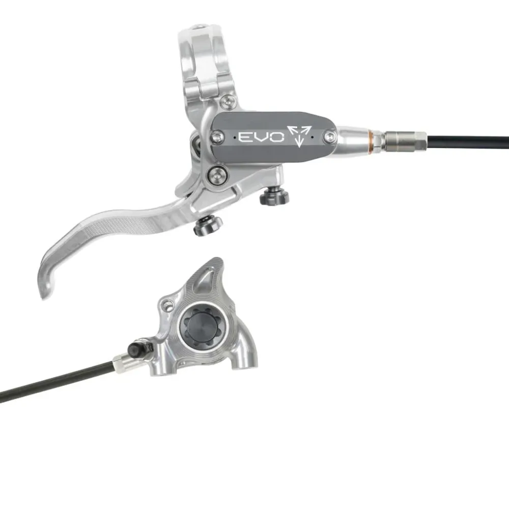 Zadní brzda HOPE TECH 4 EVO X2 FM Silver/Smoke
