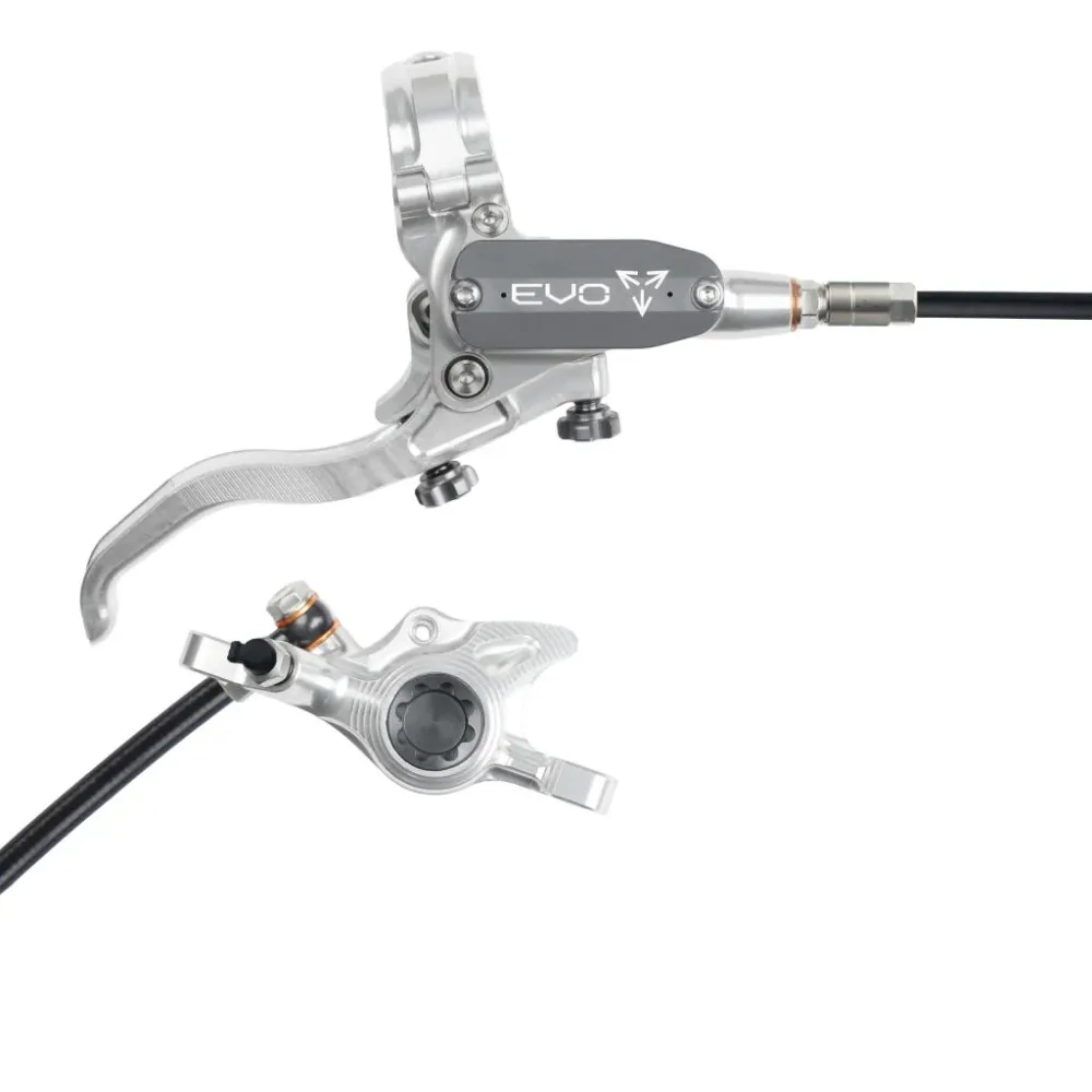 Zadní brzda HOPE TECH 4 EVO X2 PM Silver/Smoke
