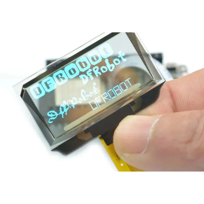 Fermion: 1,51” průhledný OLED displej pro Arduino ESP32 DFRobot
