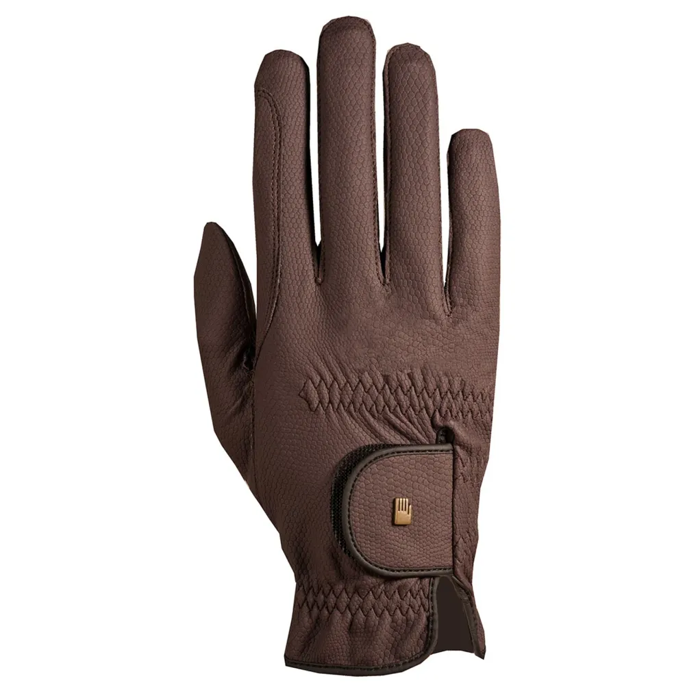 Roeck-Grip Junior talviratsastuskäsineet Dark Brown 4