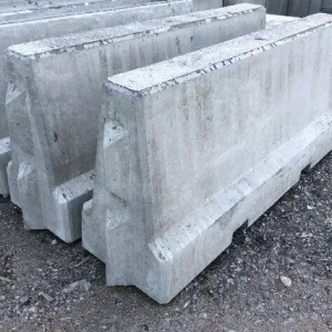 Jersey bariéra – těžká betonová zábrana