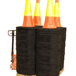 Balíček Dopravní kuželů 100 cm plná paleta (balení po 100 ks)