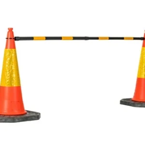 Balíček Flexibarrier Dopravní kužel + samonavíjecí kuželová tyč (Pokryje ž 10m)