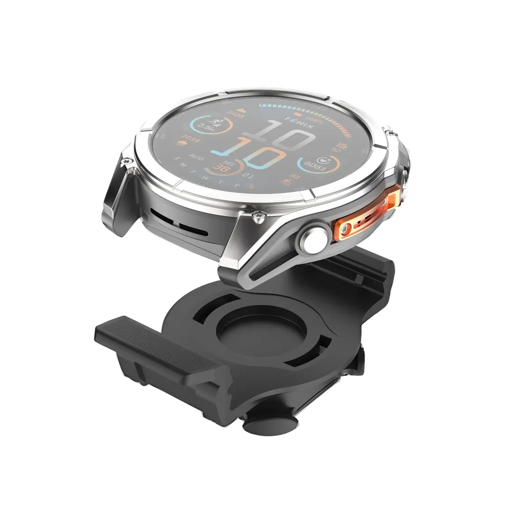 Držák chytrých hodinek na kolo FIXED Dock Garmin 22mm, černý