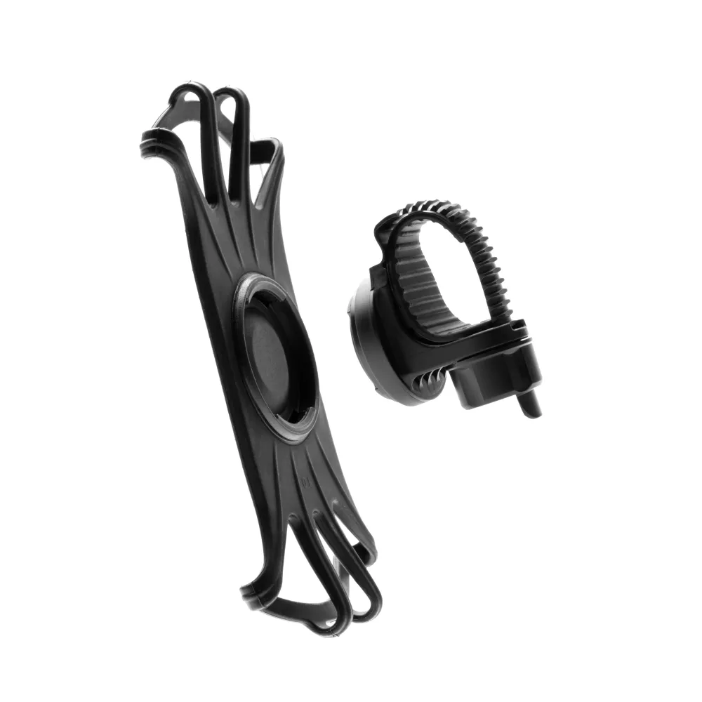 Odnímatelný silikonový držák mobilního telefonu na kolo FIXED Bikee 2, černý FIXED.zone shop