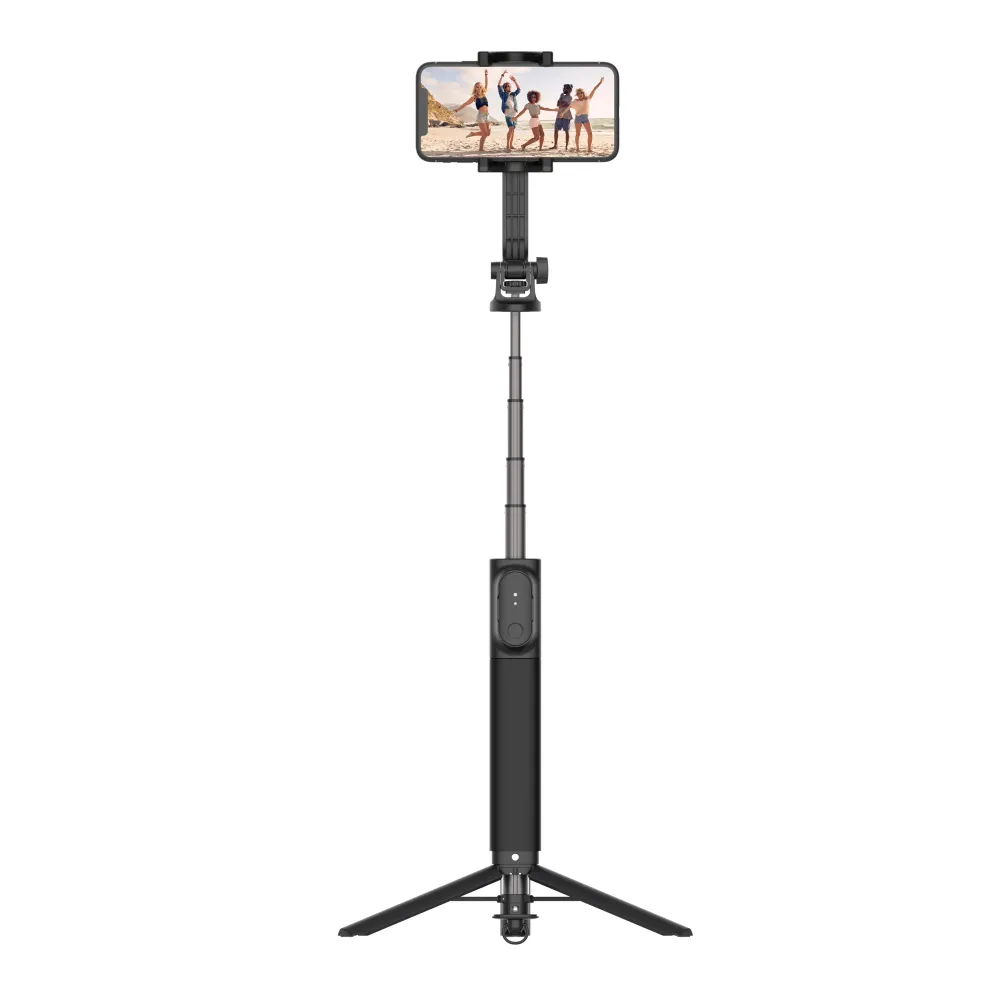 Selfie stick s tripodem FIXED Snap XL bezdrátovou spouští, 1/4" závit, černý FIXED.zone shop