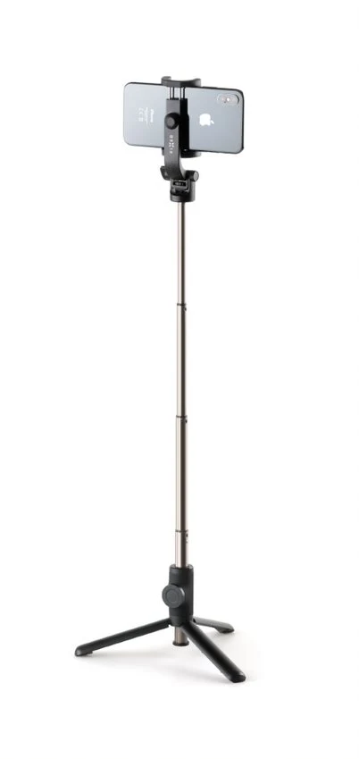 Selfie stick s tripodem FIXED Snap bezdrátovou spouští, 1/4" závit, černý FIXED.zone shop