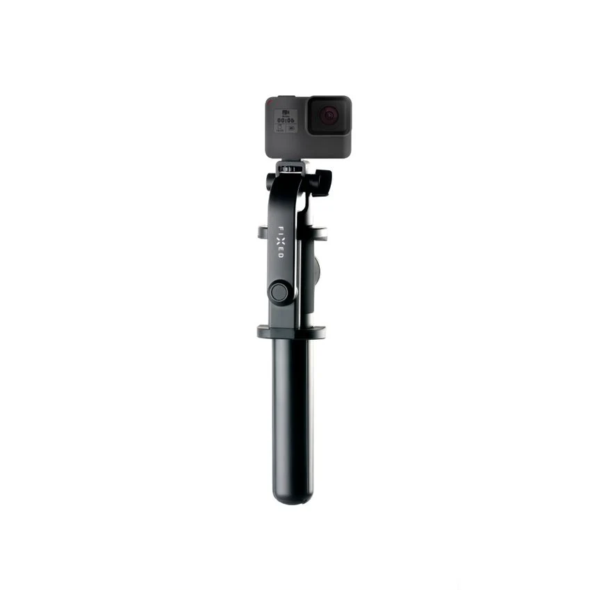Selfie stick s tripodem FIXED Snap bezdrátovou spouští, 1/4" závit, černý FIXED.zone shop