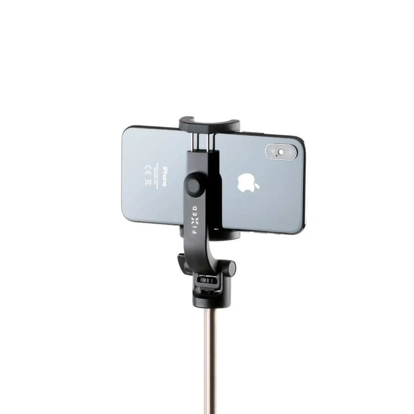 Selfie stick s tripodem FIXED Snap bezdrátovou spouští, 1/4" závit, černý FIXED.zone shop