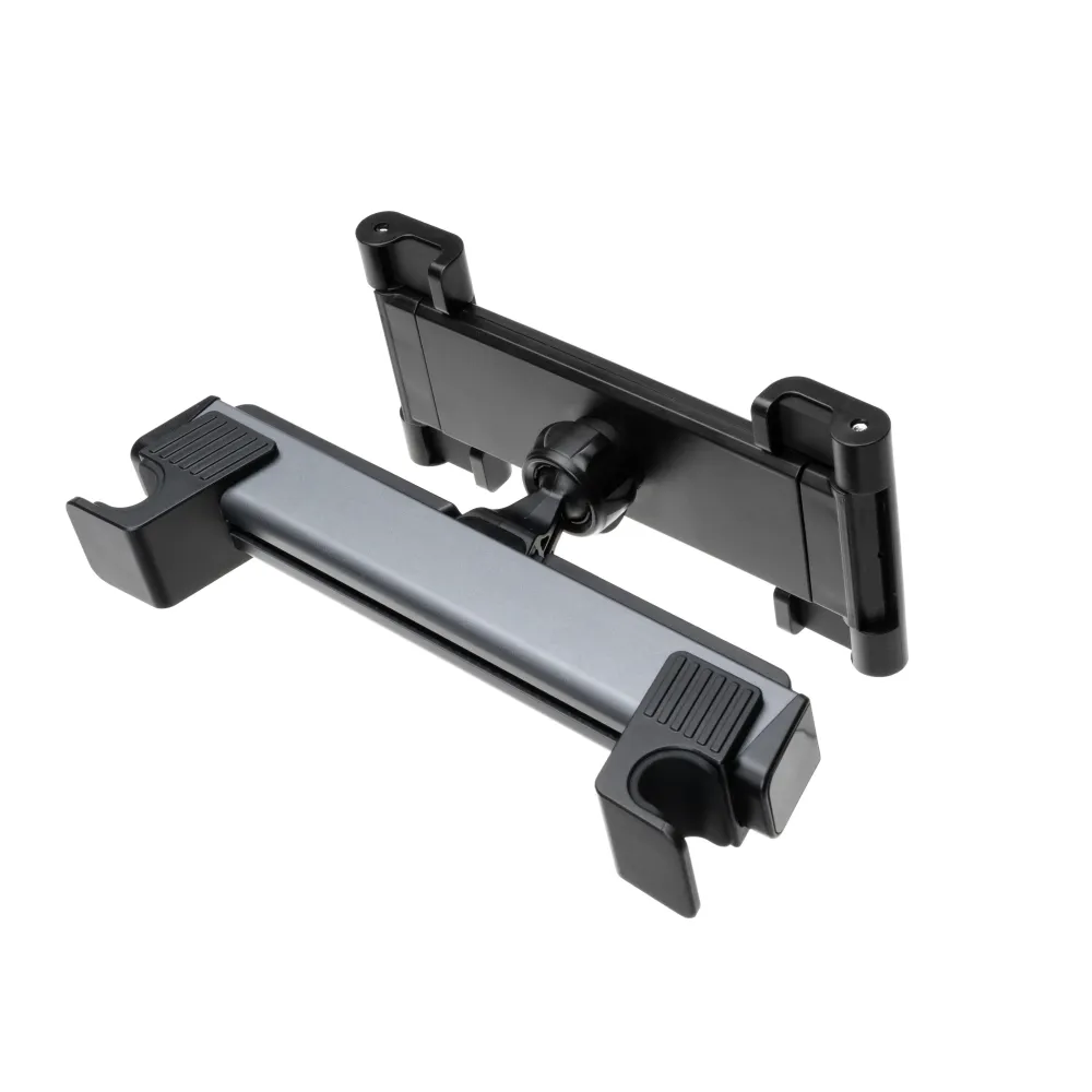 Univerzální držák pro tablety FIXED Passenger Max s uchycením do opěrky hlavy posuvným ramenem, space gray FIXED.zone shop