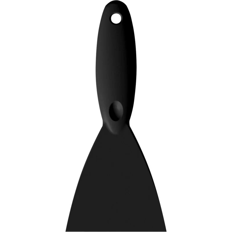 Espátula, poliamida, preto 250x110x18mm