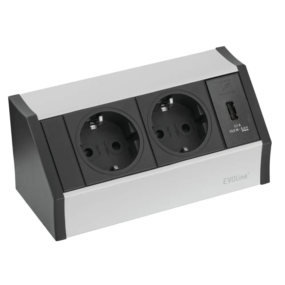 Novocal Smart Power Outlet Allrounder Steckdose Beschreibung: - Netzanschluss Modul Kabeltyp: H05 | Packung (1 Stück)