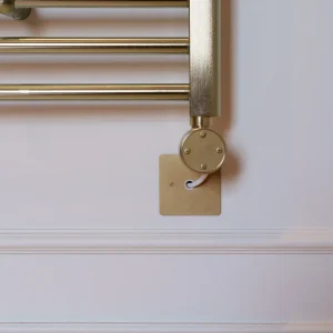 Single Flex Outlet - Antique Zlatý kov | White