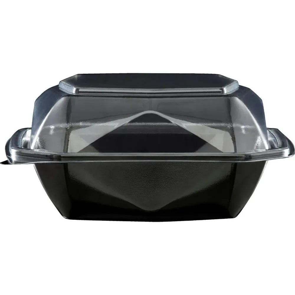Octaview® S Black / Transparent APET 150x150x70 | Pack (400 pieces)