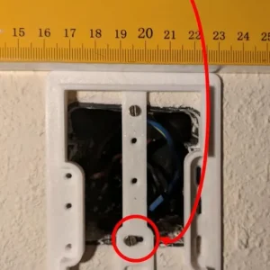 Philips Hue Dimmer plade til stikkontakt dåse Hvid