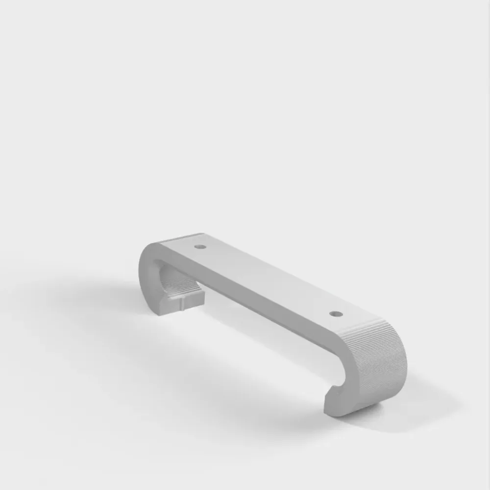 Elegante Kabelclip-Wandhalterung, verstellbar und wiederverwendbar Orange