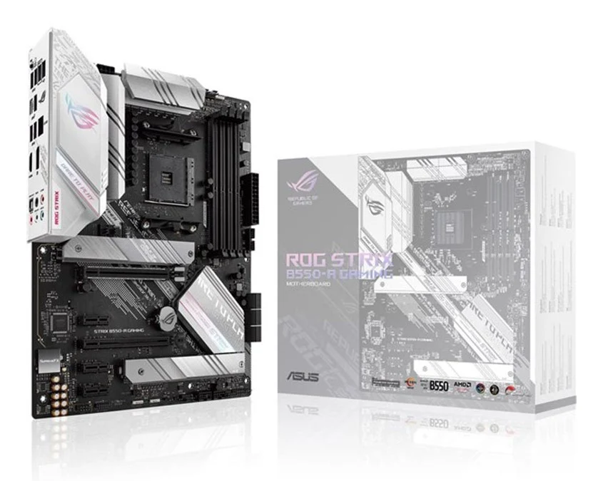 ASUS ROG STRIX B550- GAMING - Motherboard - ATX - Socket AM4 - AMD B550 Chipset - USB-C Gen2, USB 3.2 Gen 1, USB 3.2 Gen 2...
