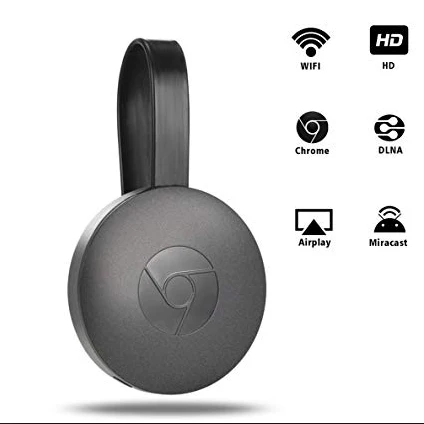 Bezdrátový přehrávač videa Chromecast - Streamování Netflixu, YouTube dalších služeb v rozlišení 1080p HD