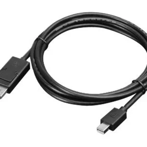 Lenovo - DisplayPort cable - Mini DisplayPort (M) to DisplayPort (M) - 2 m - ThinkCentre M75t Gen 2, ThinkPad P51, ThinkSt...