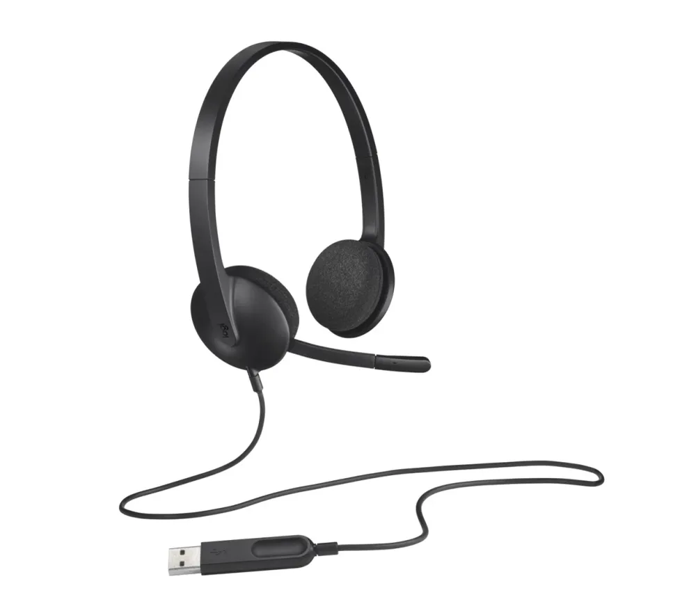 USB HEADSET H340 LOGITECH - INPUT DEVICES