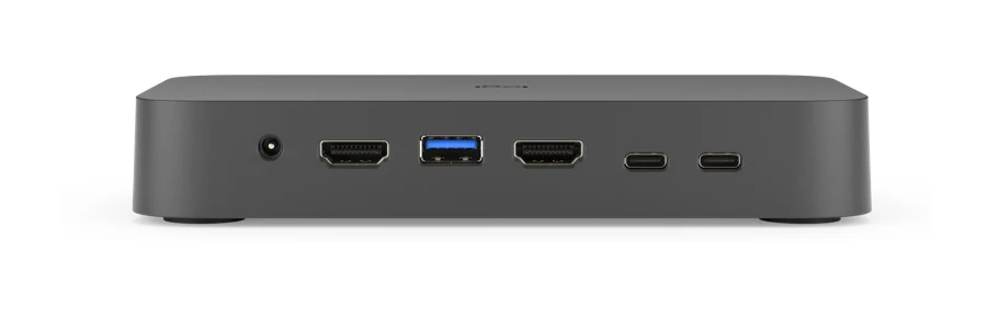 Logitech Swytch - Hub - 2 x HDMI + 1 x SuperSpeed USB + 2 x USB-C - desktop