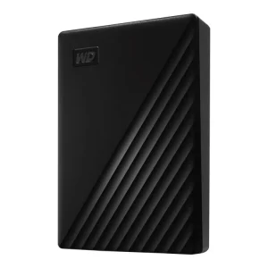WD My Passport WDBPKJ0050BBK - Hard drive - encrypted - 5 TB - external (portable) - USB 3.2 Gen 1 - 256-bit AES - black W...