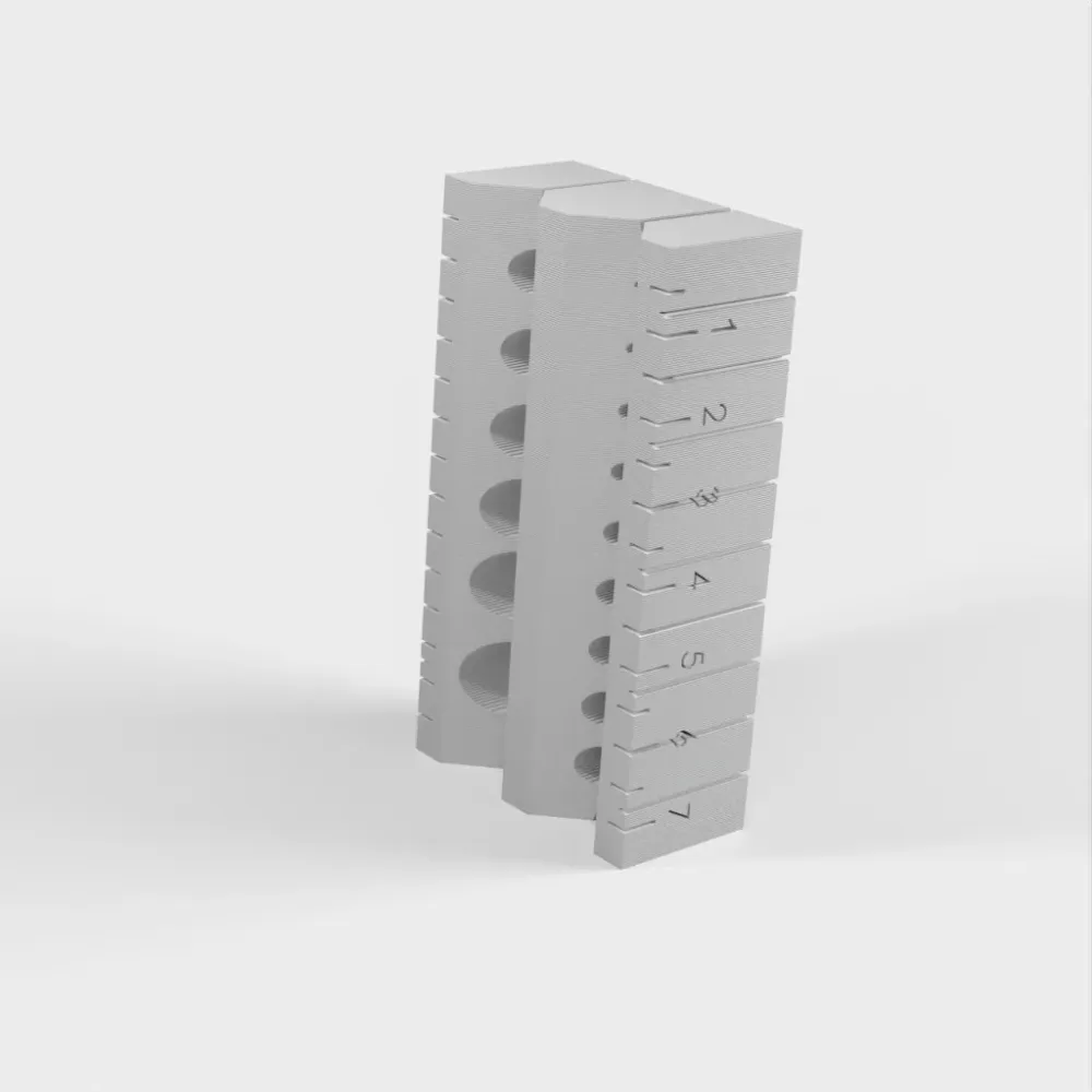Billig og simpel boreguide: Drill Block Hvid