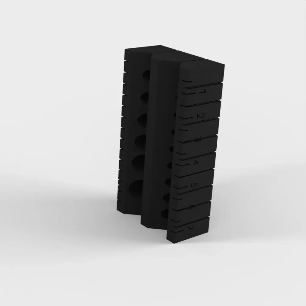 Billig og simpel boreguide: Drill Block Hvid