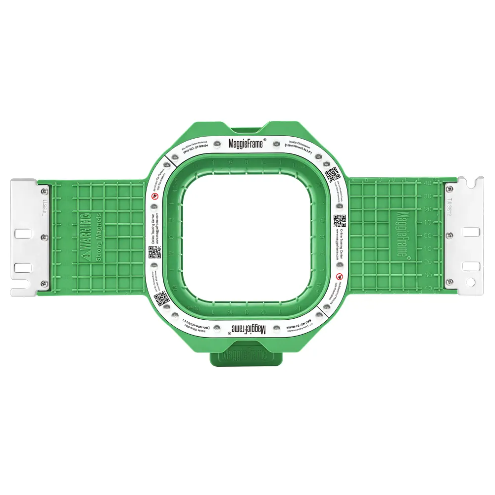MaggieFrame magnetický vyšívací rámeček 3.9″ (100 × 100 mm) pro vyšívací stroje Elna