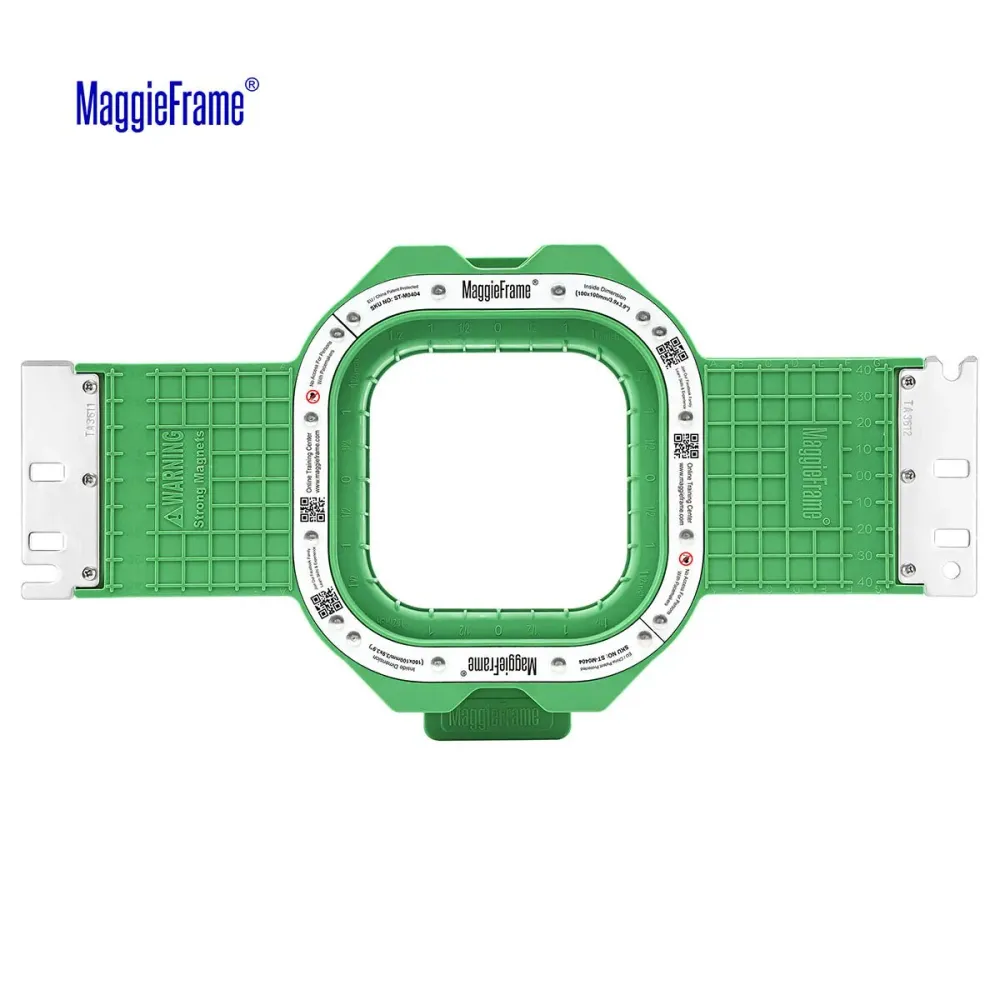 MaggieFrame magnetický vyšívací rámeček 3.9″ (100 × 100 mm) pro vyšívací stroje Elna