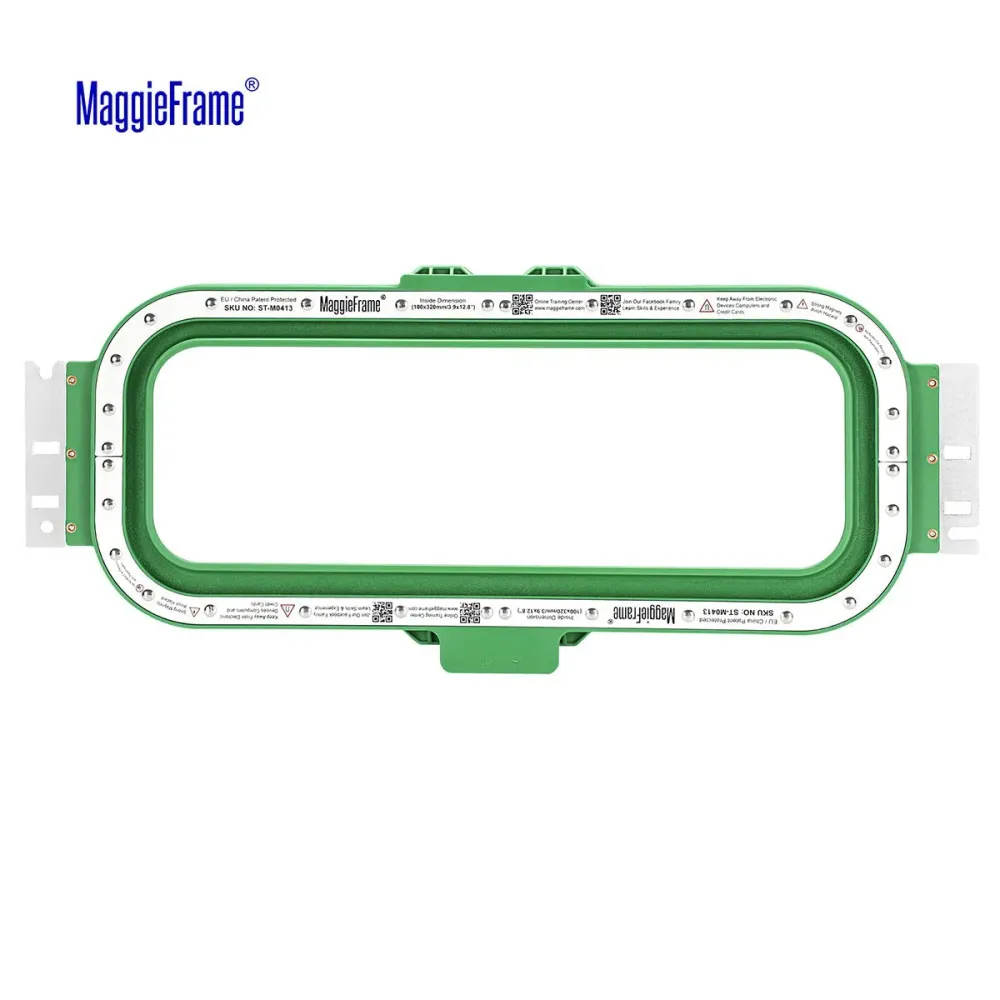 MaggieFrame magnetický vyšívací rámeček 3.9″ × 12.8″ (100 × 320 mm) pro stroje Elna