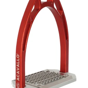 Arco Evolution Alupro Aluminium Steigbügel Red Einheitsgröße