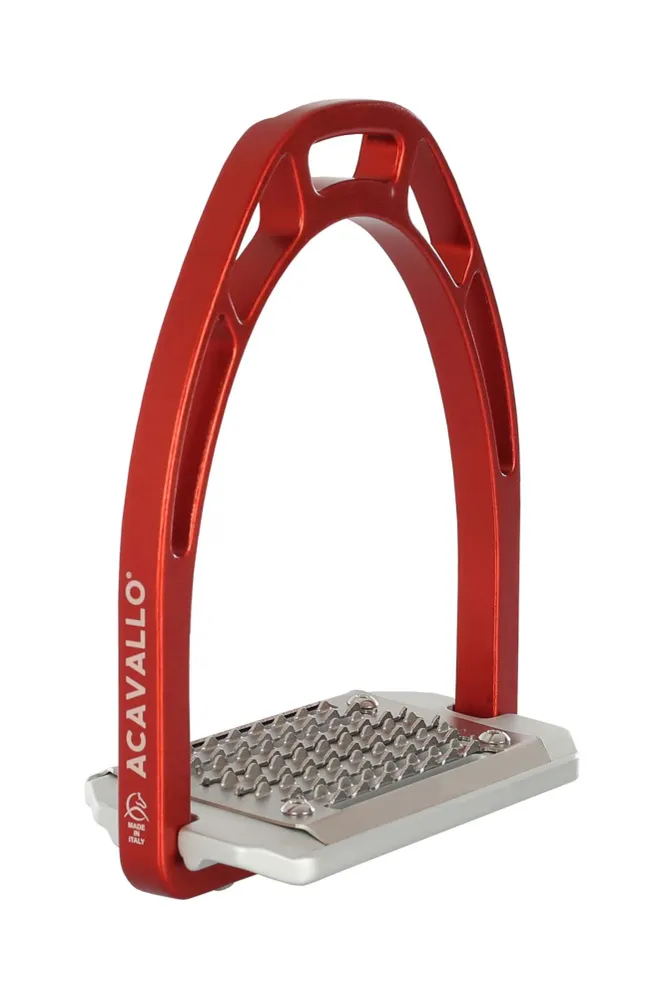 Arco Evolution Alupro Aluminium Steigbügel Red Einheitsgröße