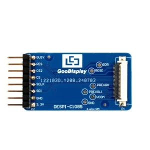 10,85palcová E-Paper HAT adaptér deska DESPI-C1085 GooDisplay
