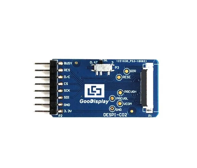 24pinový sériový adaptér desky E-Paper Screen HAT GooDisplay
