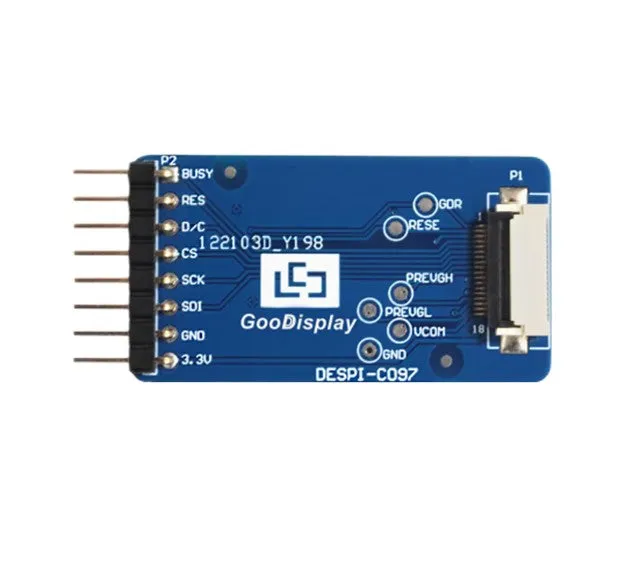 GooDisplay 0,97 palce 18Pin E-Paper HAT adaptér deska