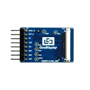 GooDisplay 1,02 palce 18Pin E-Paper HAT adaptér deska