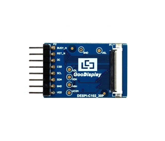 GooDisplay 1,02 palce 18Pin E-Paper HAT adaptér deska