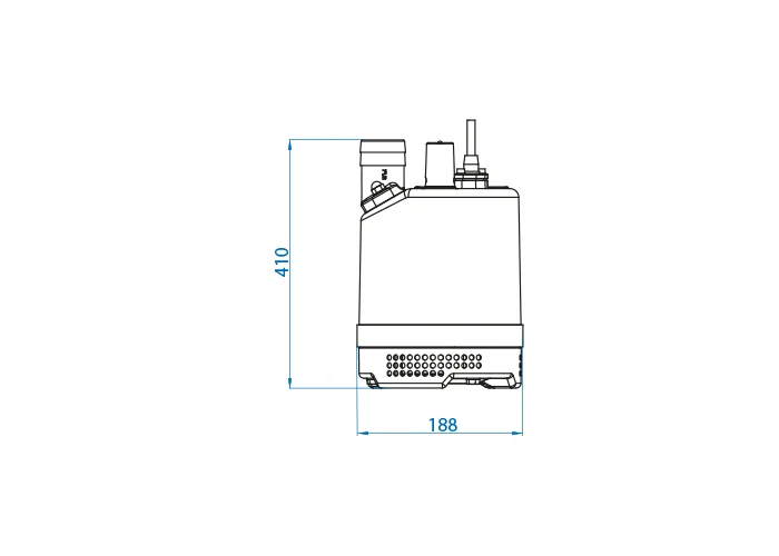 Kappa K040.2.50 M - N (0,4 kW, 230 V) Hanba čerpadla