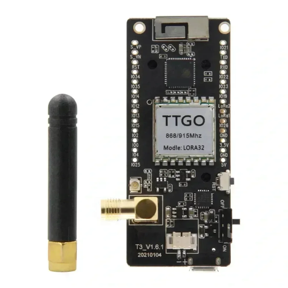 LILYGO LoRa32 V2.1 ESP32 433/868/915MHZ 0,96 palcový OLED WIFI SD karta