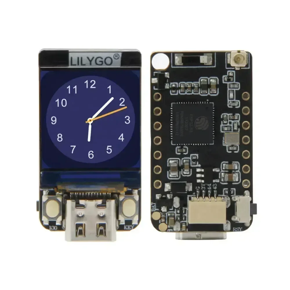 LILYGO T-QT Pro ESP32-S3 GC9A01 0,85palcový LCD modul
