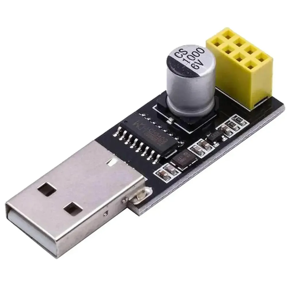 ESP8266 ESP-01S s USB adaptérem Wlan WiFi modul