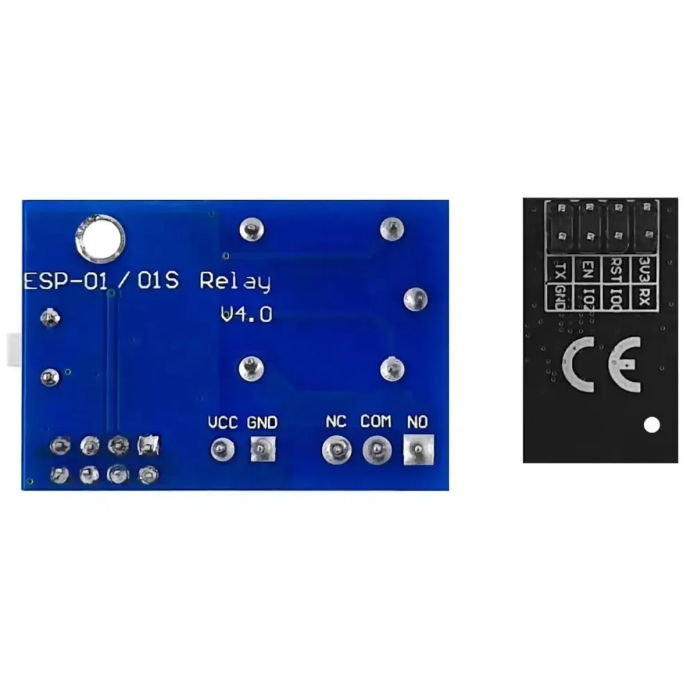 ESP8266-01S ESP-01S WiFi modul 5V s reléovým adaptérem